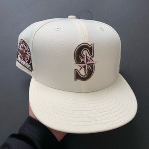 Hat Club Cookies & Cream Seattle Mariners Fitted Hat